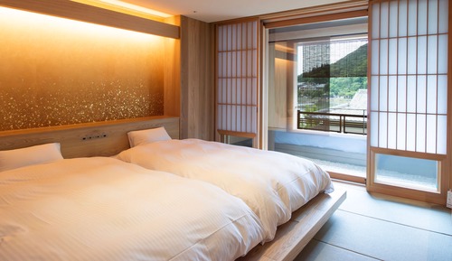 Suite Luxe, non-fumeurs, vue montagne (with Semi Open-Air Bath)