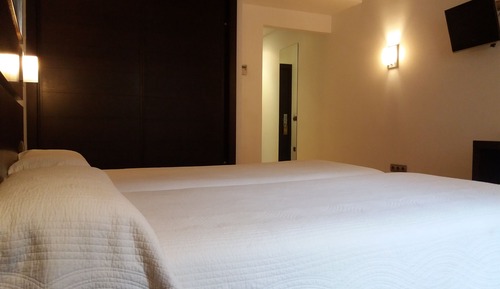 Chambre avec lits jumeaux