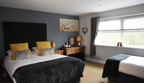 Chambre Double, salle de bains attenante (King Bed & Single Bed)
