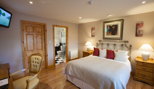 Chambre Double Deluxe, salle de bains attenante, vue mer (Golf Course view - Room 6)