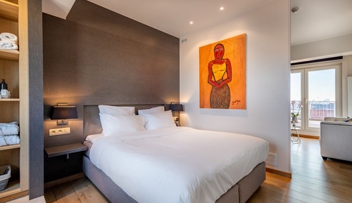 Chambre Double Deluxe, terrasse, vue ville