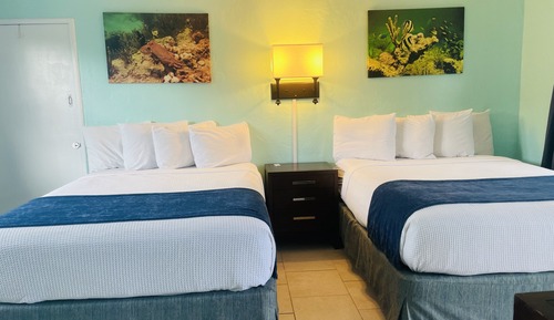 Chambre, 2 grands lits (Double)
