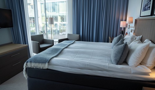 Chambre « Premier » avec lits jumeaux (Havsvidd Tvåbäddsrum)