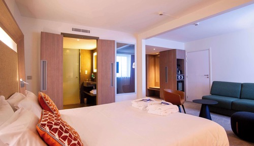 Chambre Exécutive, 1 grand lit et 1 canapé-lit (with double bed and sofa for 2 person)