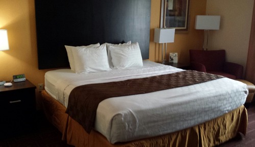 Chambre Standard, 1 très grand lit, accessible aux personnes à mobilité réduite, non-fumeurs