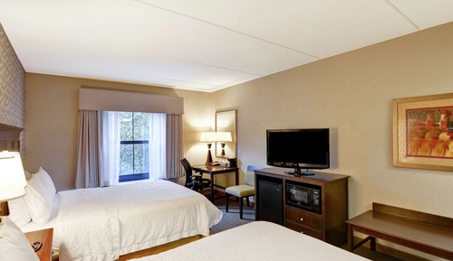 Chambre, 2 grands lits