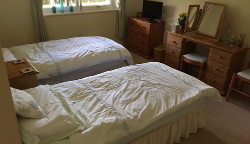 Chambre Double ou avec lits jumeaux, salle de bains privée