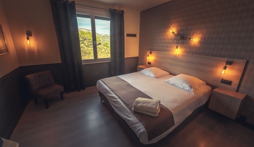 Chambre Panoramique, vue parc