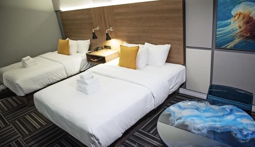 Chambre Standard, 2 lits doubles