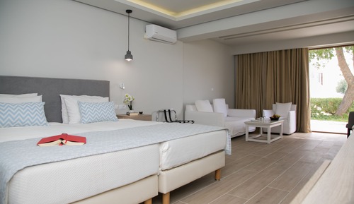 Bungalow, vue jardin