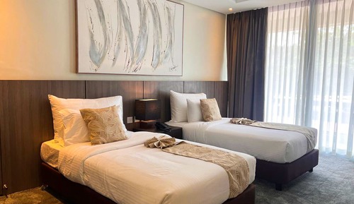 Chambre Deluxe avec lits jumeaux (Mountain View)