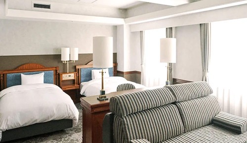 Chambre Deluxe avec lits jumeaux, non-fumeurs (Triple)