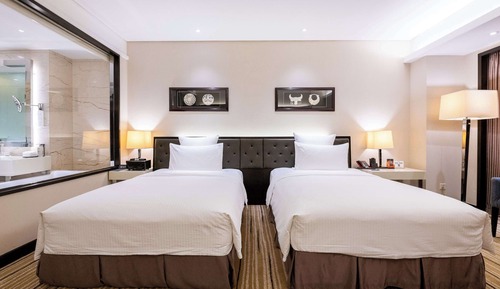Chambre Deluxe avec lits jumeaux, 2 lits une place (Executive)
