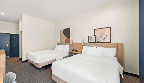 Chambre, 1 chambre, accessible aux personnes à mobilité réduite (Roll-In Shower)