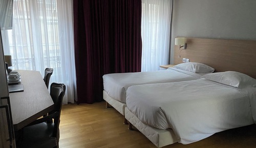 Chambre avec 2 lits jumeaux, Douche