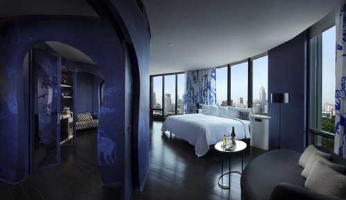 Suite Signature, 1 très grand lit, accès au salon club, vue ville (So Suite)