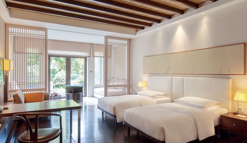 Chambre Deluxe avec lits jumeaux, 2 lits une place
