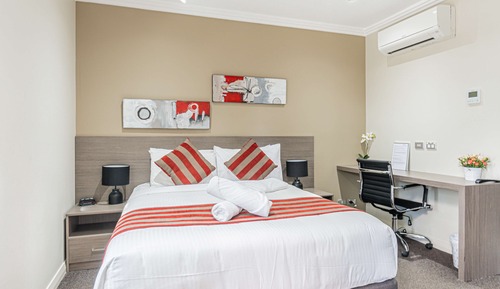 Chambre Standard, 1 grand lit, non-fumeurs, coin cuisine