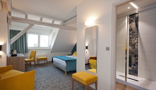 Chambre Quadruple Confort, plusieurs lits