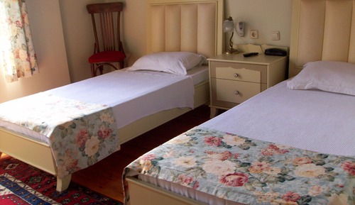 Chambre Standard avec lits jumeaux, 2 lits une place, non-fumeurs, vue cour intérieure