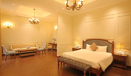 Chambre Exécutive Double ou avec lits jumeaux, vue jardin