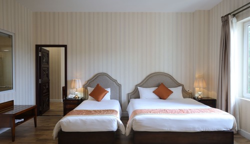 Chambre Triple Deluxe, vue jardin