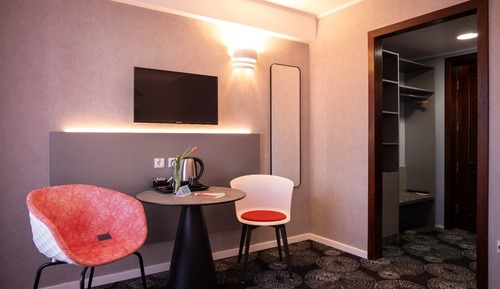 Chambre Standard, 2 lits une place, balcon