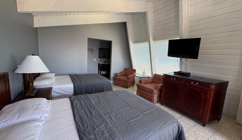 Chambre Double Exclusive, vue plage