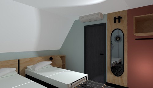 Chambre Standard avec lits jumeaux