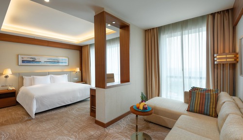 Suite, 1 chambre, accès salon affaires (High Floor)