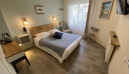 Chambre Double Classique, accessible aux personnes à mobilité réduite