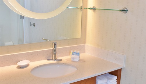 Suite, 1 très grand lit (Mobility/Hearing Access, Roll-In Shwr)