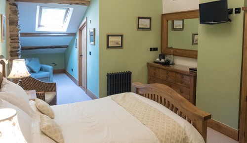 Chambre Double Deluxe, salle de bains attenante, vue jardin (Large Double Room )