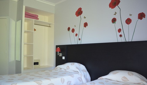 Chambre lits jumeaux