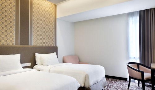 Chambre Deluxe avec lits jumeaux (with breakfast)