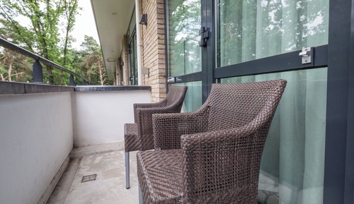 Chambre Double Deluxe, 2 lits une place, balcon
