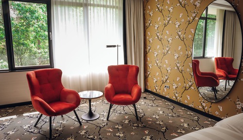 Chambre Luxe avec lits jumeaux, 2 lits une place