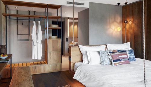 Chambre Double Romantique, balcon