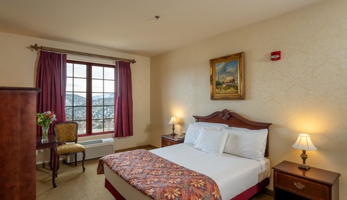 Chambre Simple Standard, 1 grand lit, accessible aux personnes à mobilité réduite