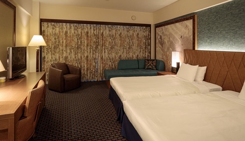 Chambre « Premier » avec lits jumeaux, non-fumeurs, vue océan (Seperior, 7th Floor)