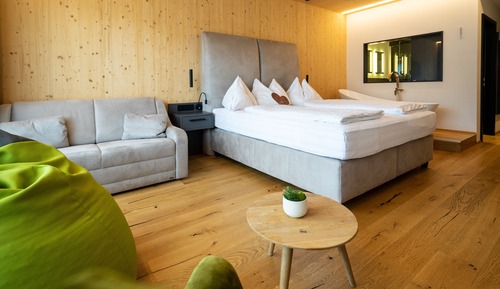 Suite Junior, 1 grand lit, vue montagne