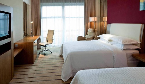 Chambre avec lits jumeaux, 2 lits une place