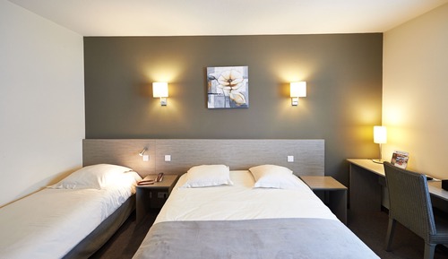 Chambre avec lits jumeaux