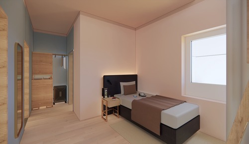 Chambre Quadruple Confort, balcon