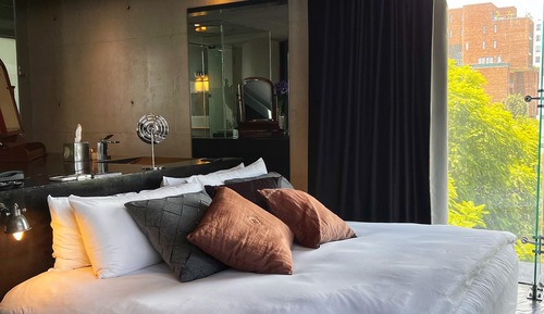 Chambre, 1 très grand lit (Máster Suite )