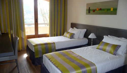 Chambre Confort Twin avec Balcon