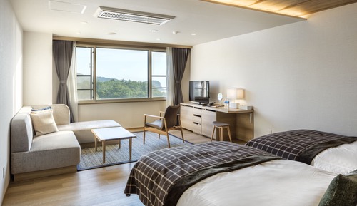 Chambre avec lits jumeaux, non-fumeurs (Seaside, Natural)