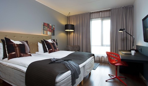 Chambre avec lits jumeaux