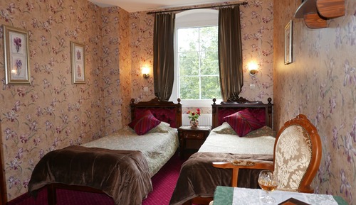Chambre Confort avec lits jumeaux, vue fleuve