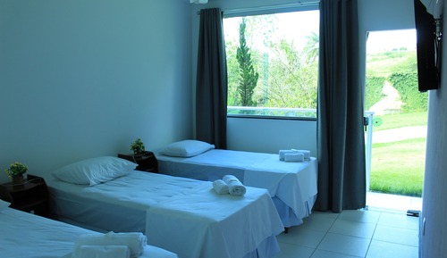 Chambre Triple Tradition, vue jardin